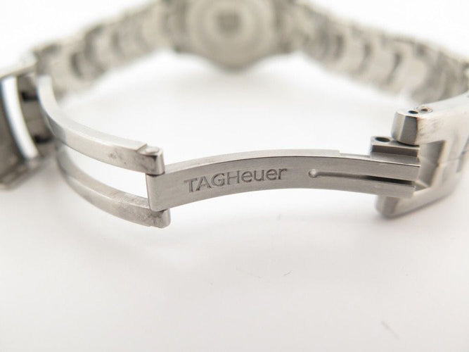 Montre montre TAG HEUER link lady 27 mm quartz acier palladie 58 Facettes 259317