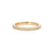Bague 53 Anneau or jaune diamants et émail rose 58 Facettes G12735