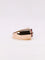 Bague 54.5 Bague tank or rose diamant grenats 58 Facettes J369