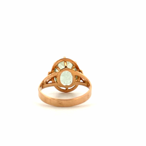 Bague 54 Solitaire Or Jaune 58 Facettes