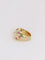 Bague Bague boule vintage en or jaune, rubis et diamants 58 Facettes J134