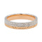 Bague 56 Bague Alliance Or blanc 58 Facettes 3079844CN