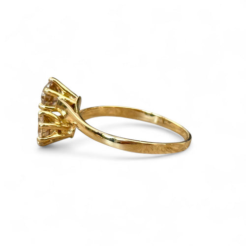 Bague 58 Bague toi et moi diamants 58 Facettes 218