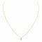 Collier Collier Solitaire Or jaune Diamant 58 Facettes 3884546CN