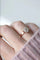 Bague Bague marguerite diamants sur or rose 58 Facettes