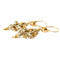 Boucles d'oreilles premières boucles d'oreilles en or avec diamants 58 Facettes Q152B