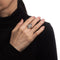 Bague 52.5 Bague Saphir Diamant Art Déco Vintage 58 Facettes G12009