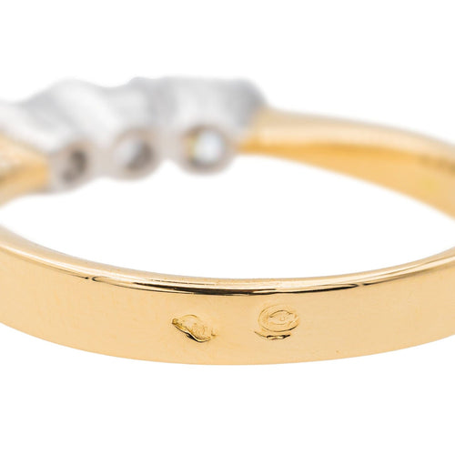 Bague 53 Bague Trilogie Or jaune Diamant 58 Facettes 3002093CN