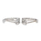 Boucles d'oreilles Boucles d'oreilles Créoles Or blanc Diamant 58 Facettes 2999634CN