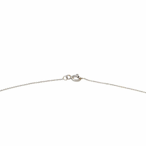 Collier Collier Or blanc Chrysoprase 58 Facettes 3028341CN