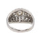 Bague 55 Bague Or blanc Diamant 58 Facettes 3383918CN