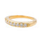 Bague 50 Bague Demi alliance Or jaune Diamant 58 Facettes 3574924CN