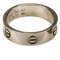 CARTIER - Luxuriöser Goldring LOVE aus white gold 58 Facettes 2569