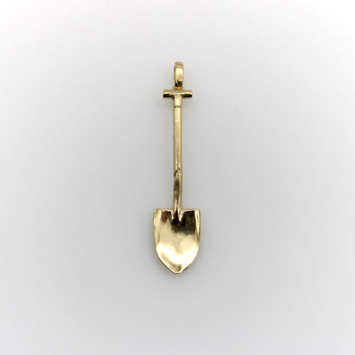 Pendentif Breloque ou pendentif en forme de pelle en or 18 carats 58 Facettes A2001H