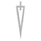 Pendentif Pendentif Or blanc Diamant 58 Facettes 3389113CN
