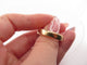 Bague 57 vintage bague POIRAY sertie saphir & diamants baguettes en or jaune 58 Facettes 261196