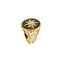 Bague 62 Bague bouclier en or jaune pour homme 58 Facettes 33408
