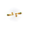 Boucles d'oreilles Boucles d'oreilles pendantes indiennes en or 22 carats avec émail multicolore 58 Facettes