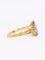 Bague 55 Bague Napoléon III or jaune améthyste perle 58 Facettes J600