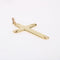 Collier Croix or jaune et perles d'or ancienne 58 Facettes CVP197