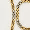 Bracelet Cartier. Collection Maillon Panthère. Rare Collier à transformation pouvant former Bracelet en or de deux couleurs et diamants. 58 Facettes 58FC18