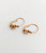 Boucles d'oreilles Petites Dormeuses or rose, perle (circa 1900) 58 Facettes A06037