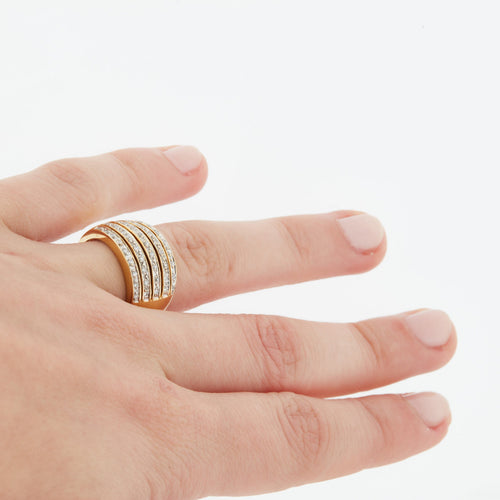 Bague BAGUE OR JAUNE 18 CARATS 58 Facettes 5052/18