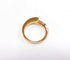 Bague 53 Solitaire design or jaune et diamant 58 Facettes Solo envol.1431