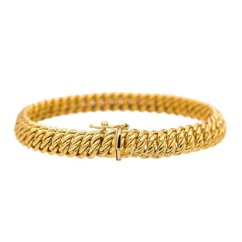 Bracelet Bracelet Maille américaine Or jaune 58 Facettes 4687307CN