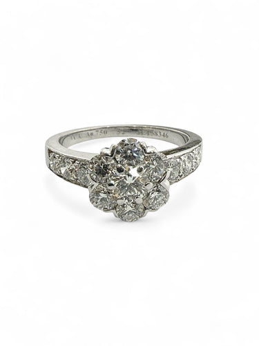 Bague 52 Bague Fleurette Van Cleef & Arpel 58 Facettes