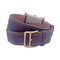 Montre Hermès,"Heure H", plaqué or, acier sur cuir. 58 Facettes 33734