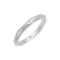 Bague 58 Alliance Boucheron "Facette" platine, diamants. 58 Facettes 34400