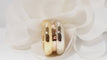Bague 49 Poiray bague "Symbole" trois ors 58 Facettes 31968
