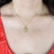 Pendentif Médaille cœur Etoile d'amour vintage en or jaune 58 Facettes 267