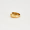 Bague 57 Bague or jaune bombée 58 Facettes LP243