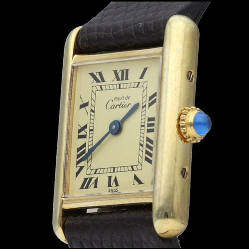 Cartier Montre Tank Vermeil