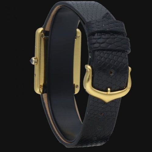 Montre Cartier Montre Tank Vermeil 58 Facettes MT41707