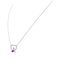 Collier Collier Chaumet, « Attrape-moi si tu m'aimes », or blanc, améthyste, diamants. 58 Facettes 34987
