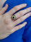 Bague 56 BAGUE STYLE ART DECO SAPHIRS ET DIAMANTS 58 Facettes 083481