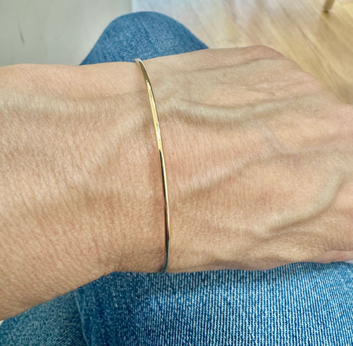 Bracelet Bracelet jonc en or jaune 58 Facettes