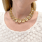 Collier Collier or jaune et citrines. 58 Facettes 34695