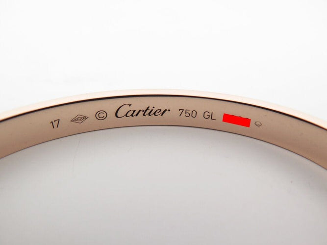 Bracelet bracelet CARTIER love jonc ouvert classique or rose 18k 25.2gr 58 Facettes 265999