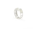 Boucles d'oreilles Boucle d'oreille manchette simple en or blanc avec diamants 58 Facettes 13519