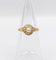 Bague 48.5 Bague marguerite antique or rose 18k perle et diamants taille roses (circa 1900) 58 Facettes A06176
