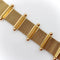 Bracelet Bracelet moderne du milieu du siècle en or tissé 18 carats 58 Facettes