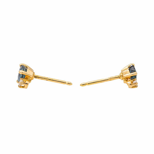 Boucles d'oreilles Boucles d'oreilles Or jaune Saphir 58 Facettes 3241054CN