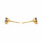 Boucles d'oreilles Boucles d'oreilles Or jaune Saphir 58 Facettes 3241054CN