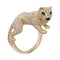Bague 52 Bague Haute Joaillerie Cartier, "Panthère de Cartier", or jaune, diamants. 58 Facettes 33534