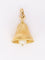 Pendentif Pendentif charms vintage cloche or jaune perle 58 Facettes 1099.7