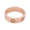 Bague 54 Bague Cartier, "Love", or rose. 58 Facettes 34148